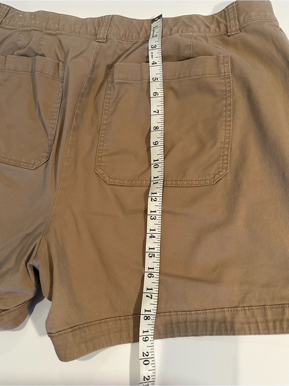 Lane Bryant Brown Chino Shorts - Picture 6 of 7